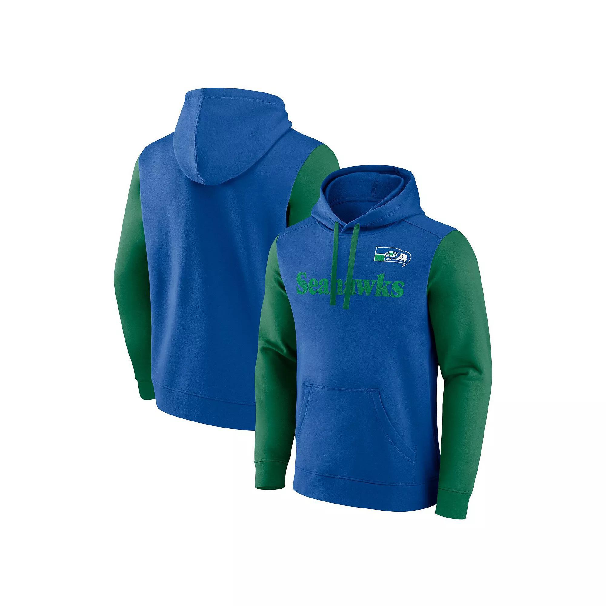 Men's Fanatics Navy New England Patriots Fleece Pullover Hoodie, Size: Small, Blue Product Image