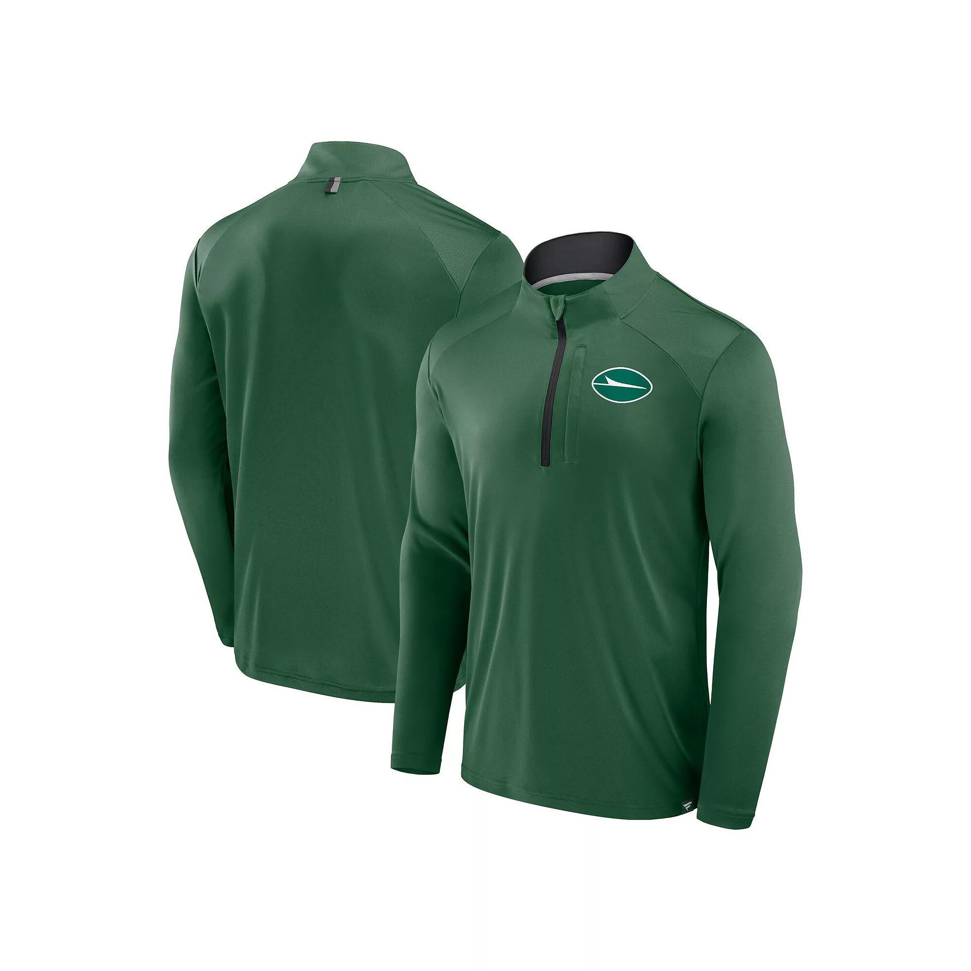 Men's Fanatics Royal Buffalo Bills Defender Long Sleeve Quarter-Zip Jacket, Size: 3XL, Blue Product Image