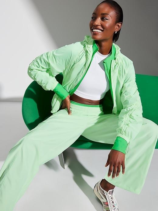 Cascade High Rise Cargo Poplin Pant Product Image