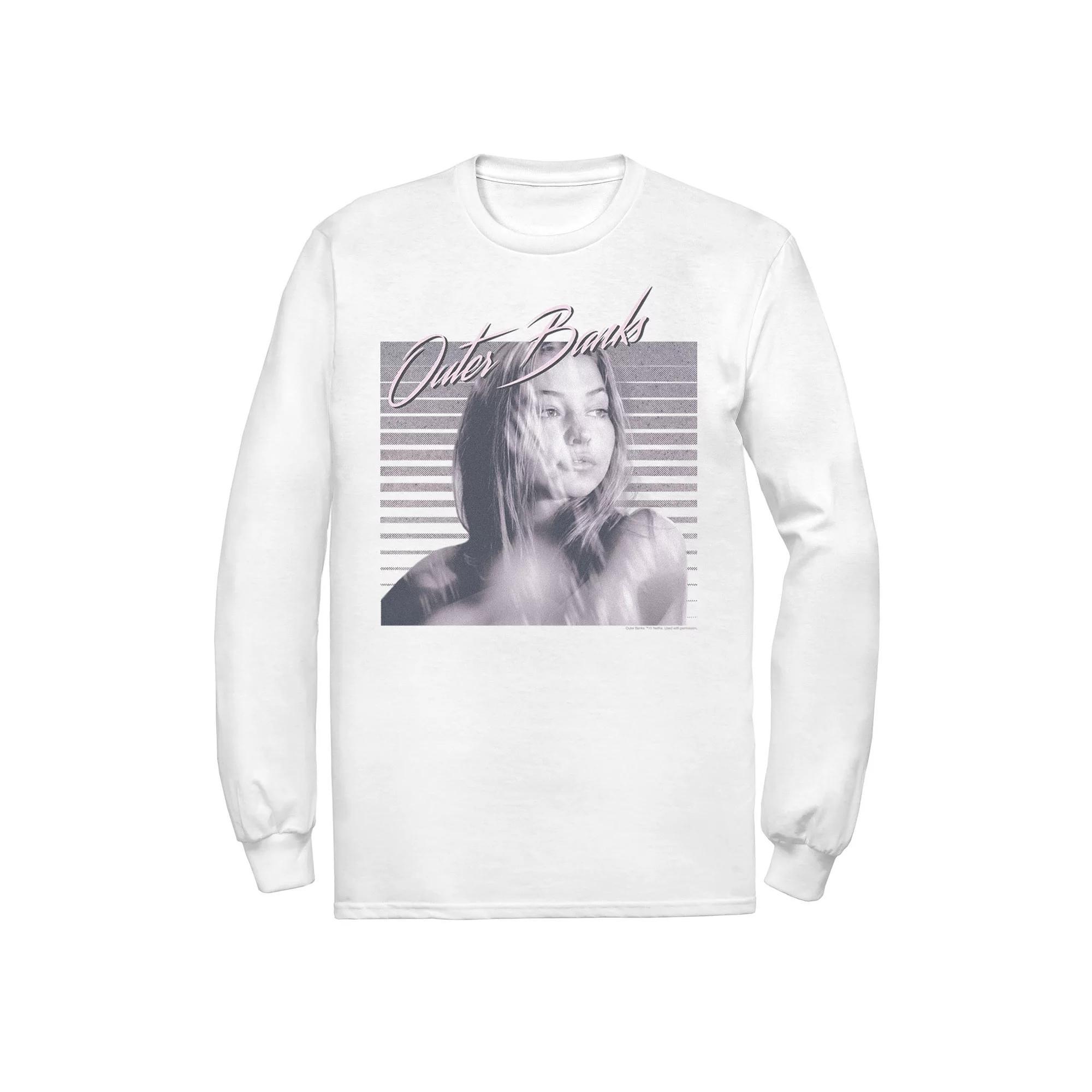 Men's Outer Banks Sara Portrait Poster Tee, Boy's, Size: XXL, White Product Image
