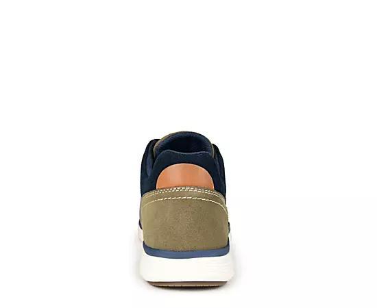 Territory Flint Men's Leather Sneakers, Size: 9, Gray Product Image