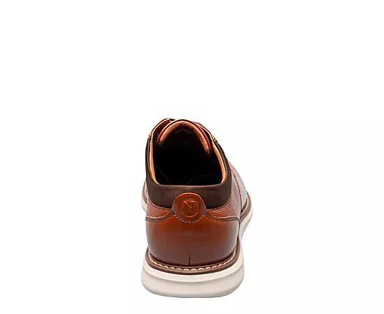 Nunn Bush Chase Mens Plain Toe Oxford Shoes Red Team Product Image