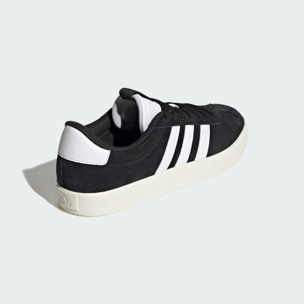adidas VL Court 3.0 Shoes Core Black M 6.5 / W 7.5 Womens Product Image