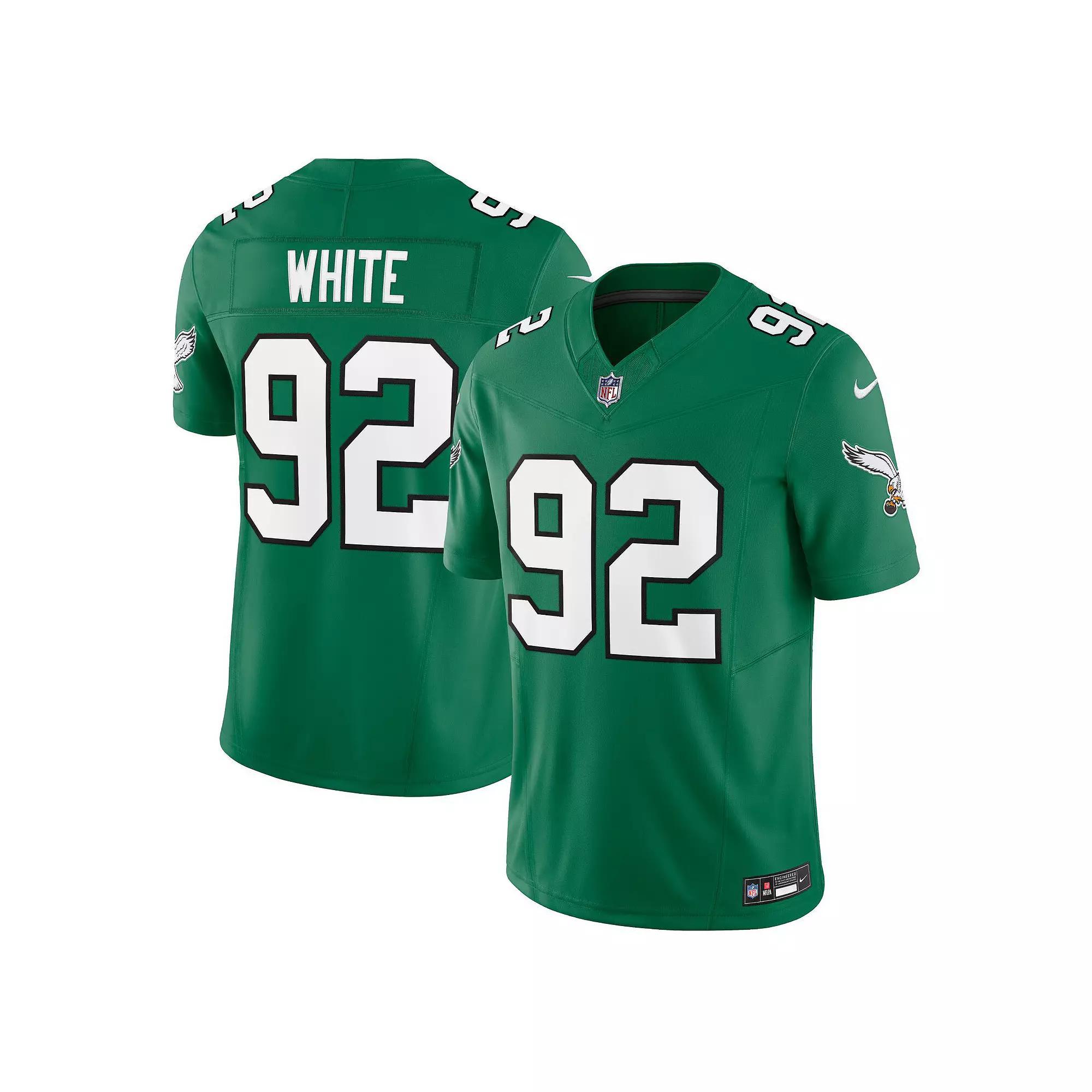 Mens Nike Reggie White Kelly Philadelphia Eagles Alternate Vapor F.U.S.E. Limited Jersey Product Image