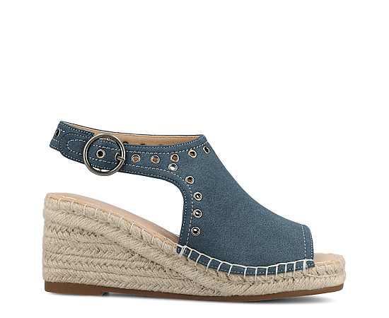 Journee Collection Womens Crisie Wedge Sandal Product Image