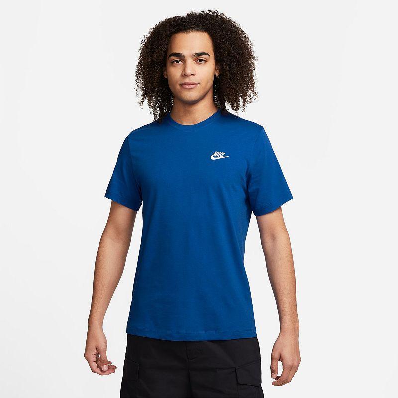 Men's Nike Sportswear Club Tee, Size: Medium, Game Royal Product Image