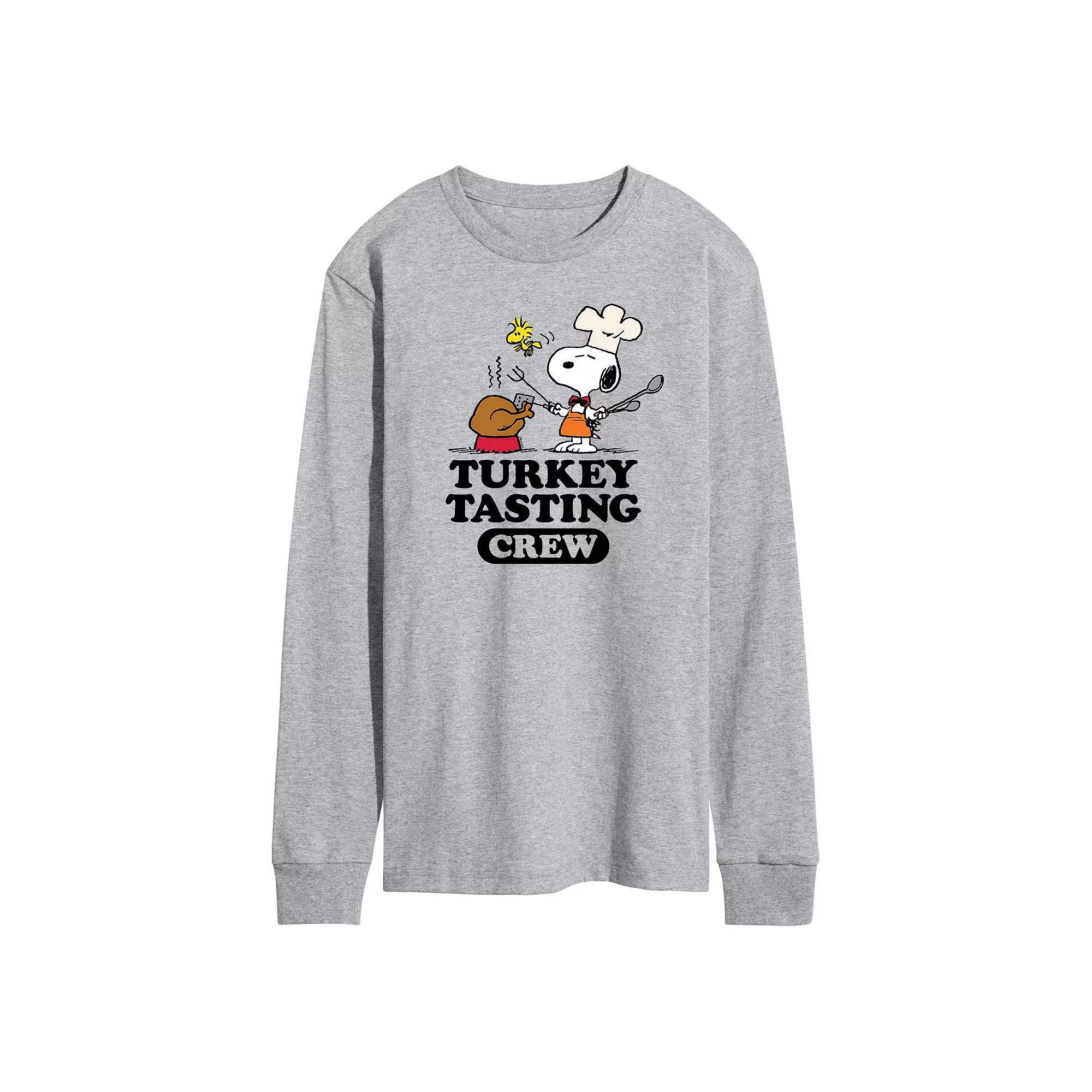 Mens Peanuts Turkey Tasting Crew Tee Product Image