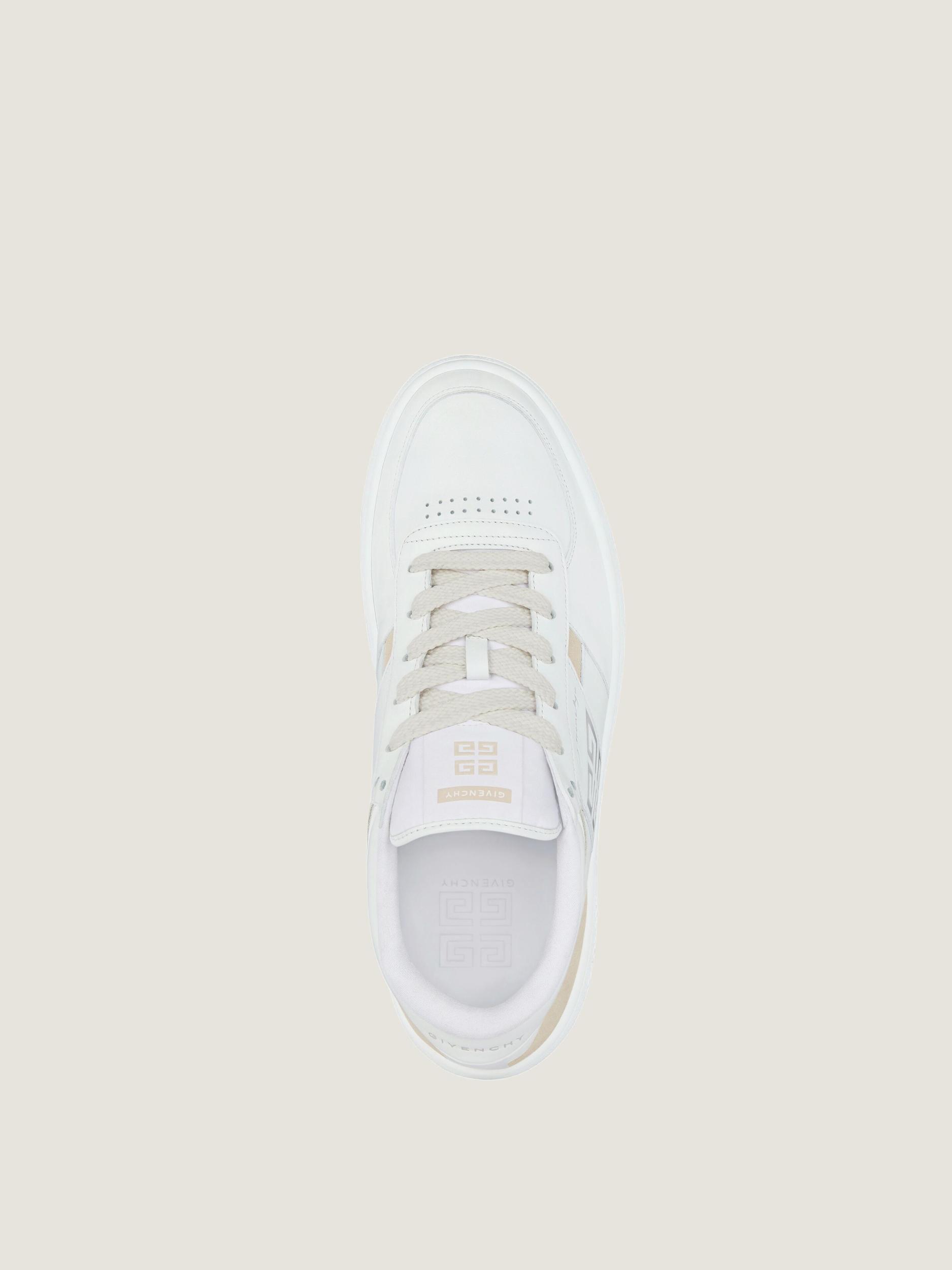 G Move sneakers in mixed leathers Product Image