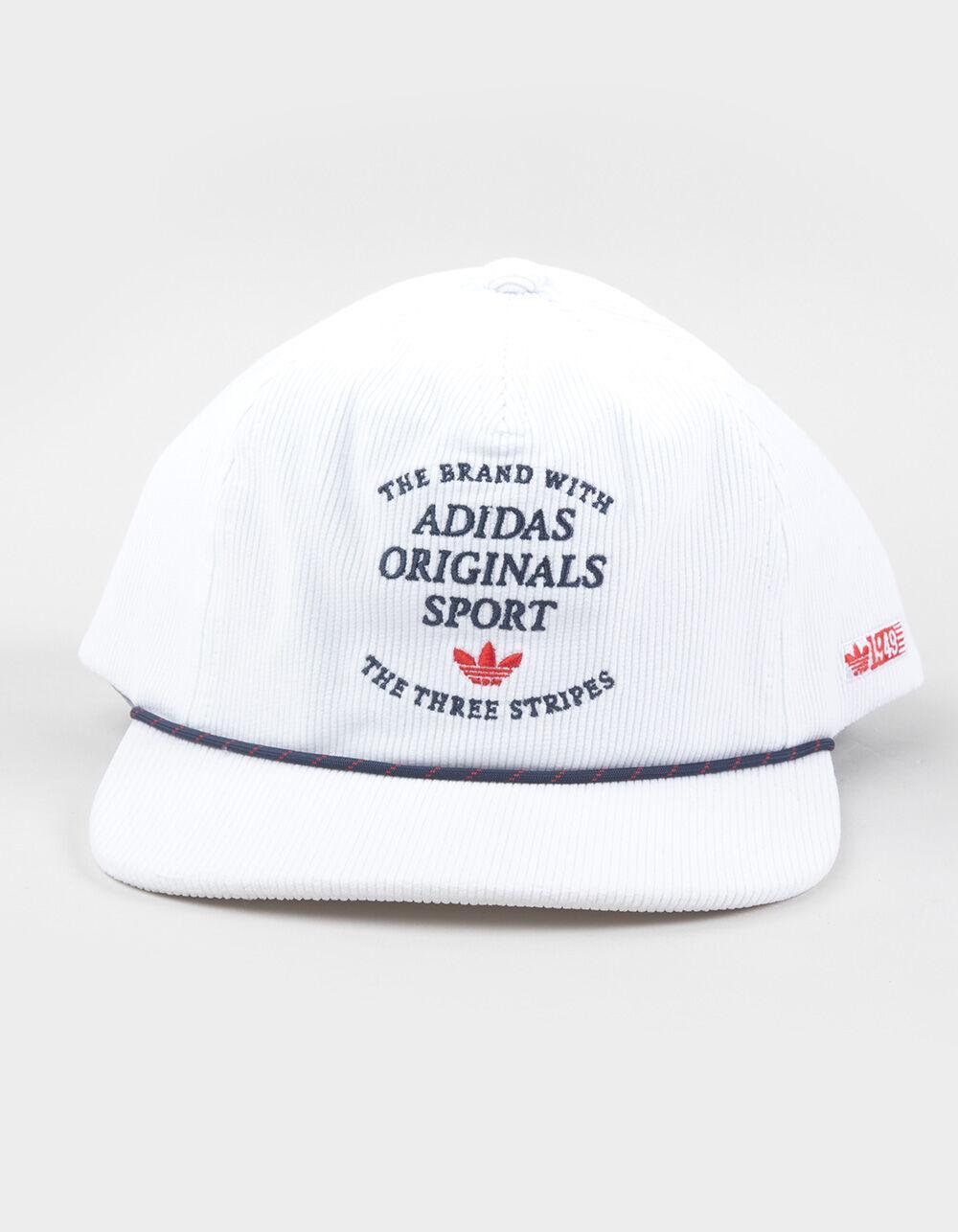ADIDAS Originals Unfair Way Strapback Hat - WHITE Product Image
