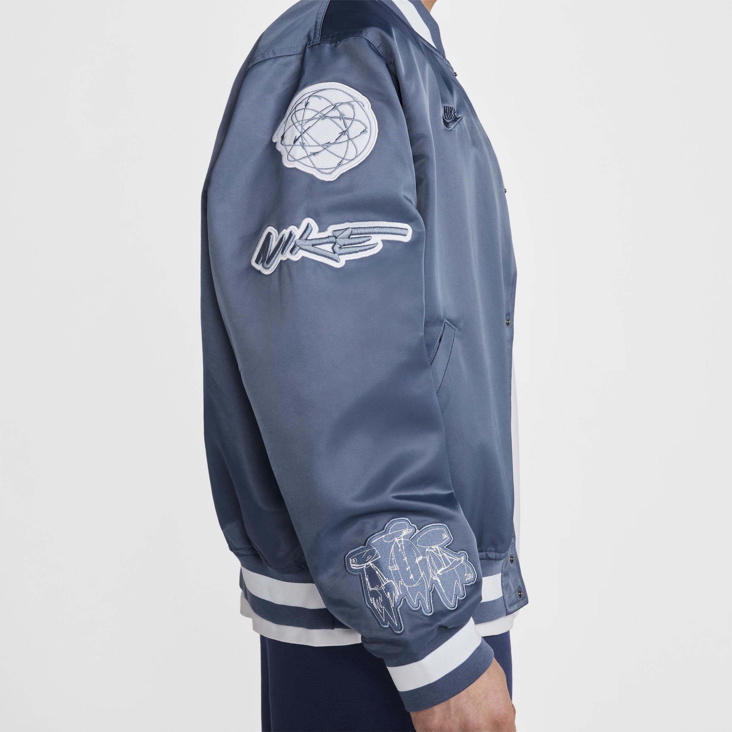 USA Dugout Nike Mens Breaking Satin Jacket Product Image
