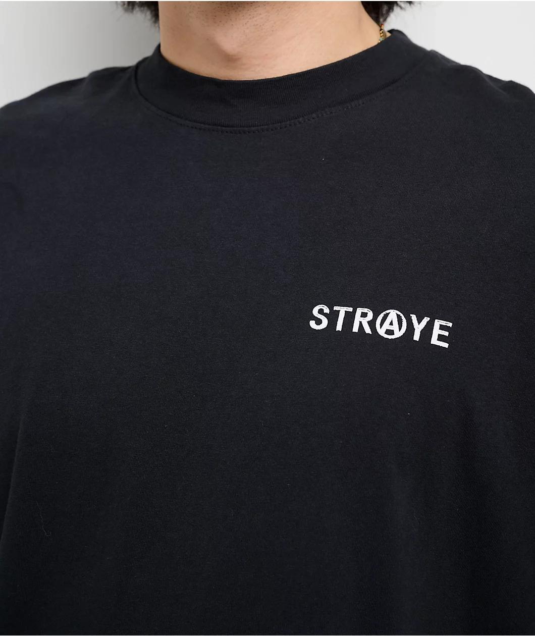 Straye Blaze Black T-Shirt Product Image