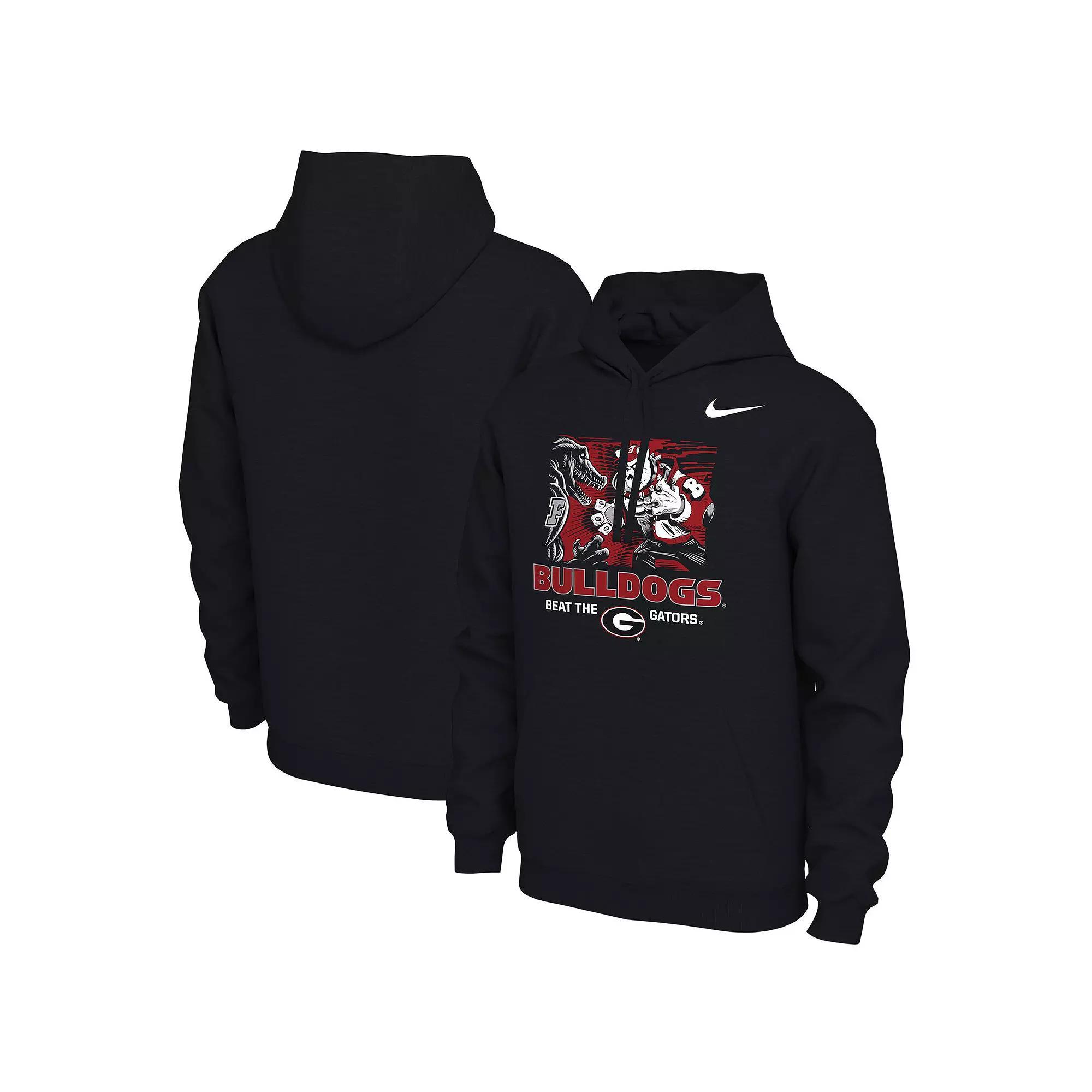 Mens Nike Georgia Bulldogs FL/GA Rivalry Pullover Hoodie Product Image