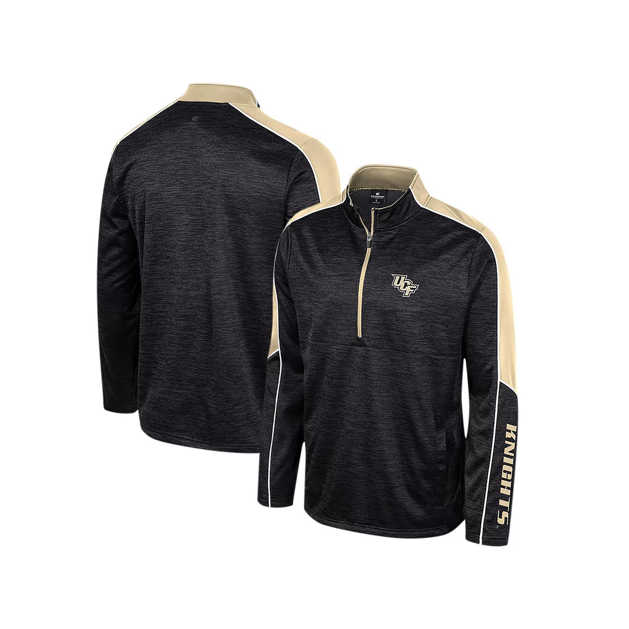 Men's Colosseum Garnet Boston College Eagles Marled Half-Zip Jacket, Size: Medium, Red Product Image