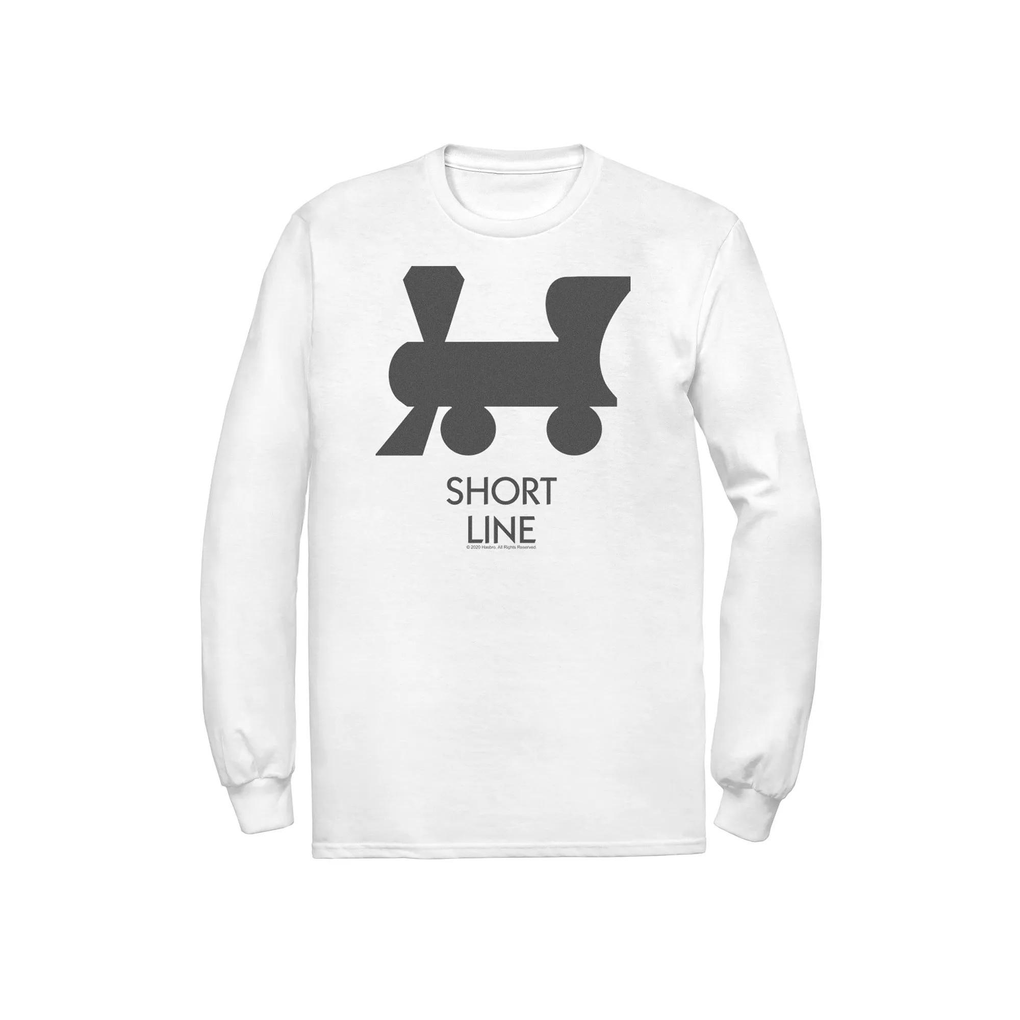 Men's Monopoly Short Line Tee, Size: Small, White Product Image