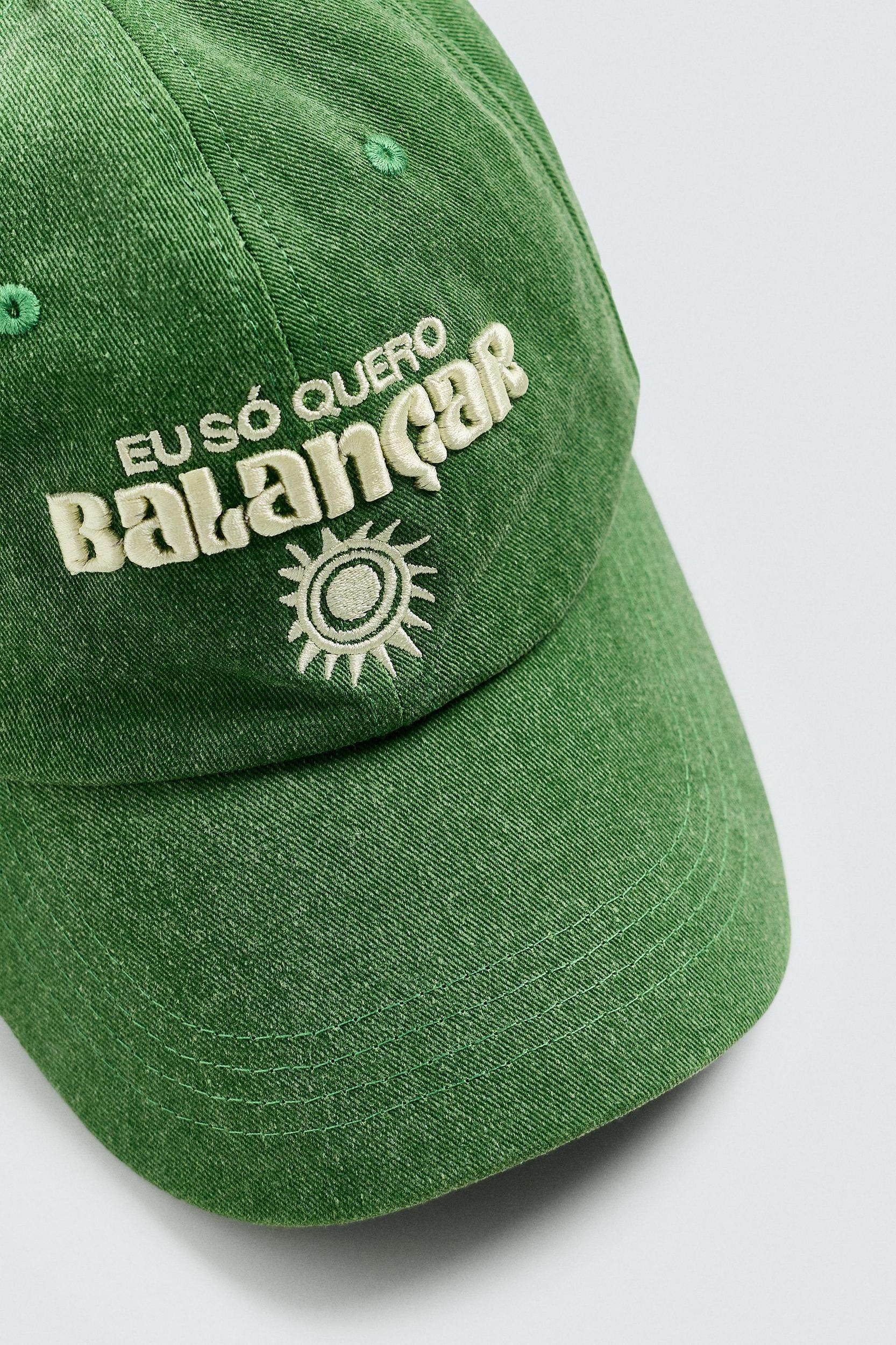 CONTRAST EMBROIDERY CAP Product Image