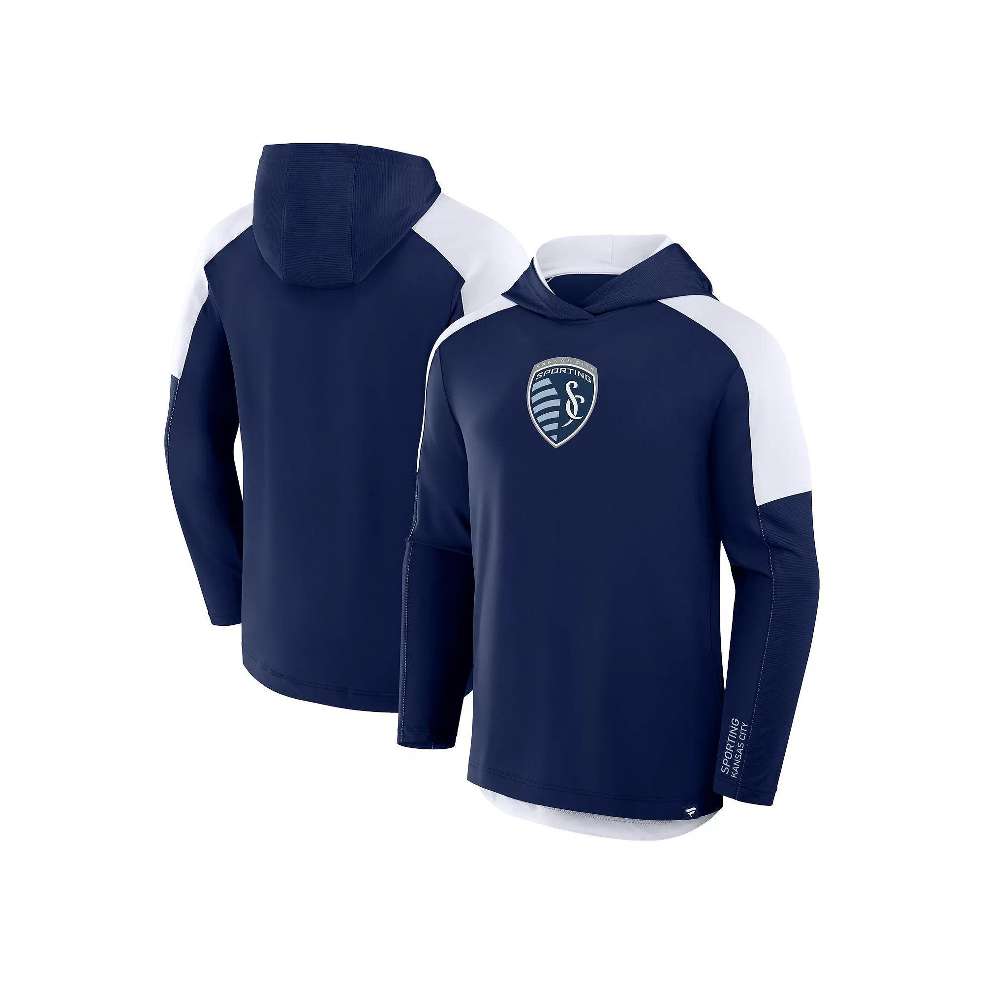 Men's Fanatics Navy San Diego FC Red Card Transitional Pullover Hoodie, Size: Small, Sdf Blue Product Image
