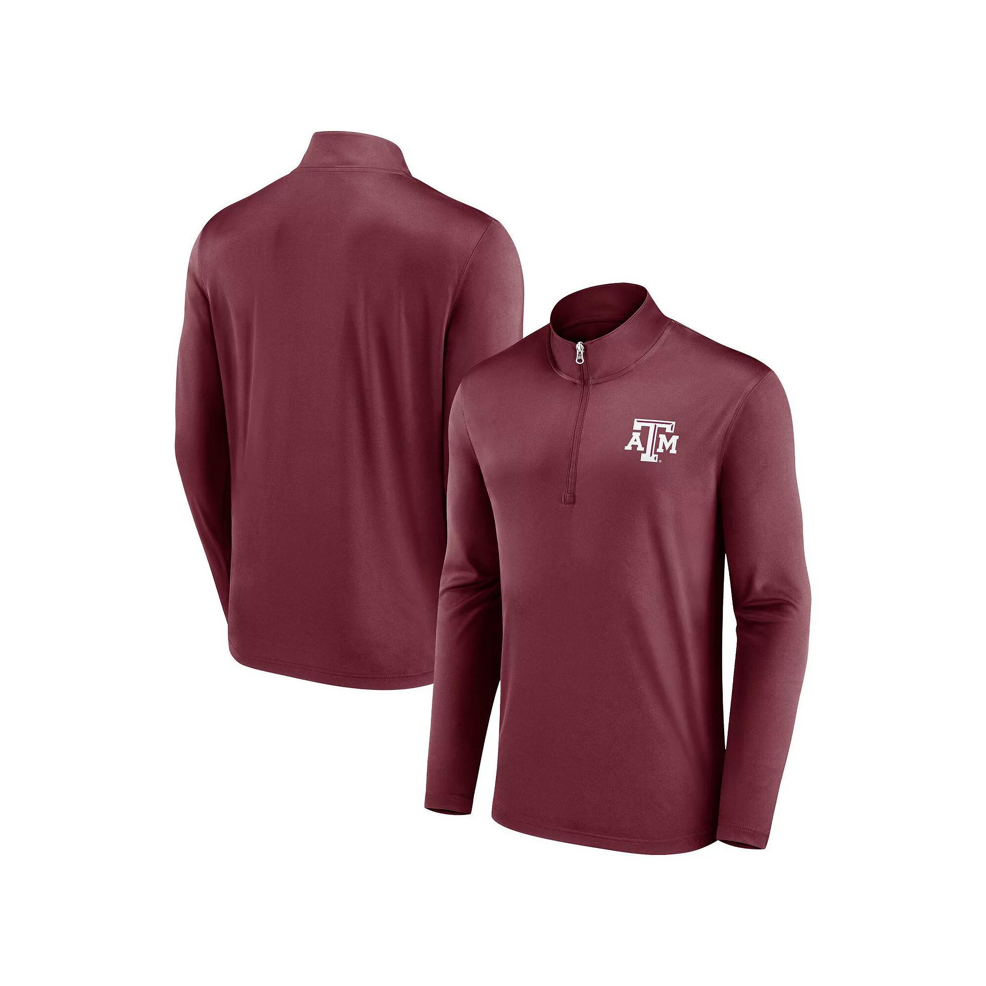 Men's Fanatics Branded Maroon Texas A&M Aggies Underdog Mindset Quarter-Zip Top, Size: 2XL, Red Product Image