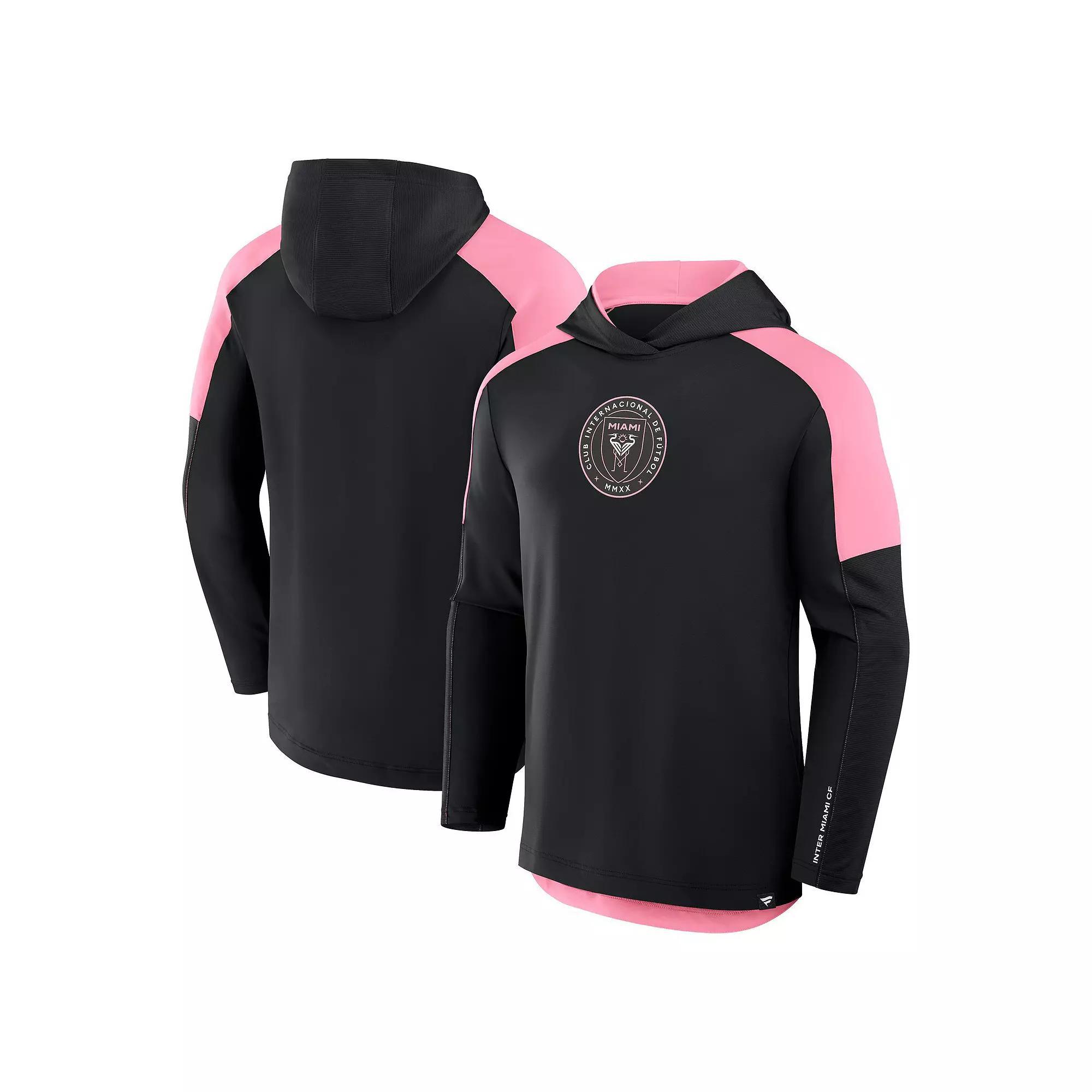 Men's Fanatics Black Inter Miami CF Red Card Transitional Pullover Hoodie, Size: Small, Mls Black Product Image