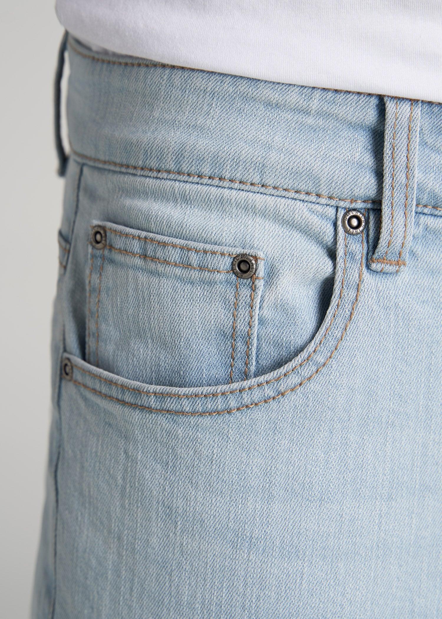 Carman TAPERED Jeans for Tall Men in California Blue Product Image