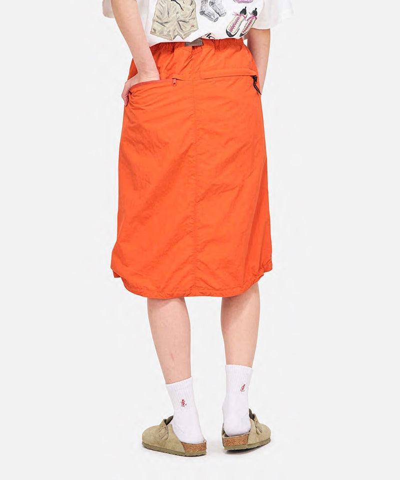 Nylon Packable Midi Skirt Female Product Image
