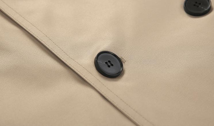 RT No. 2796 KHAKI TRENCH COAT Product Image
