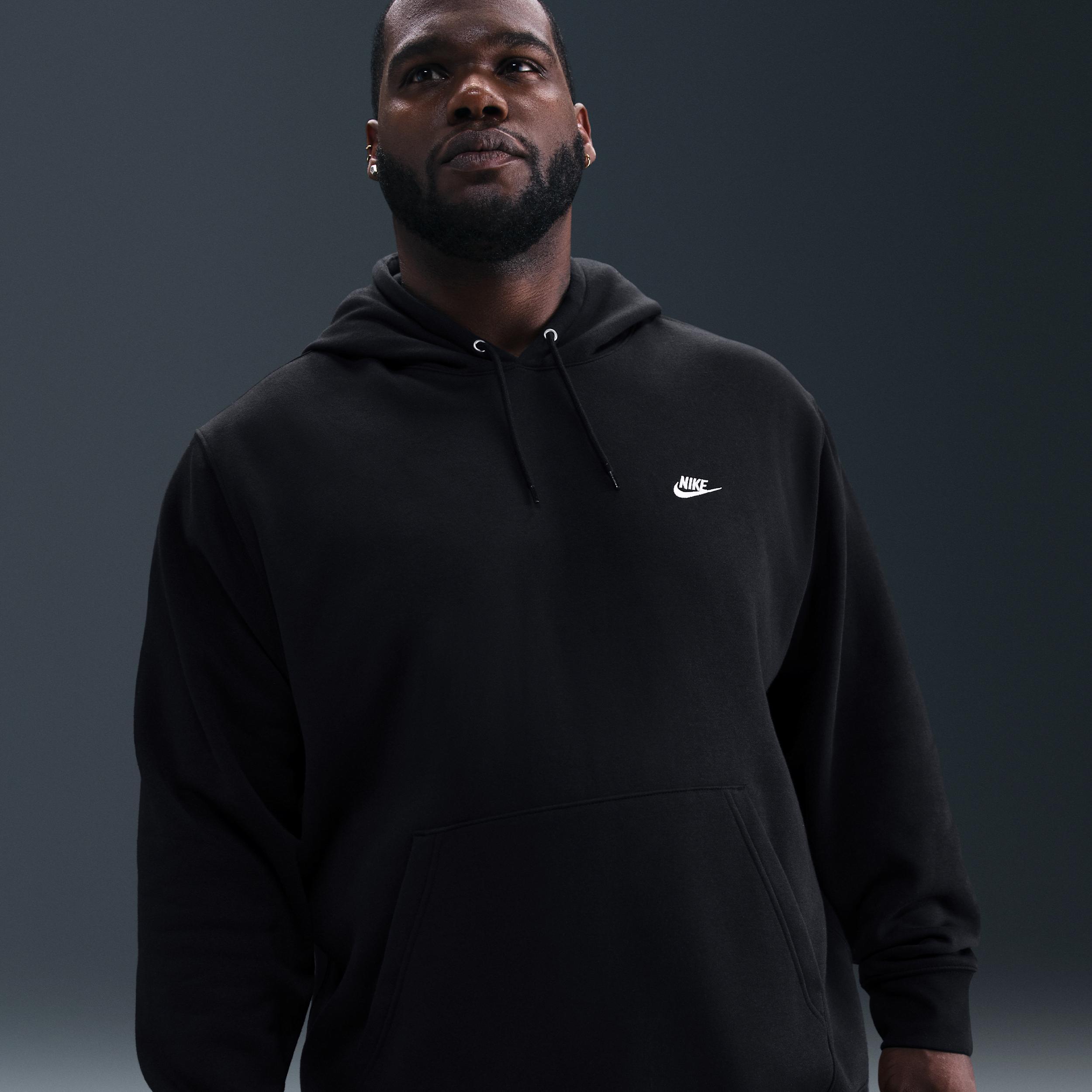 Nike Men's Club Pullover Fleece Hoodie Product Image