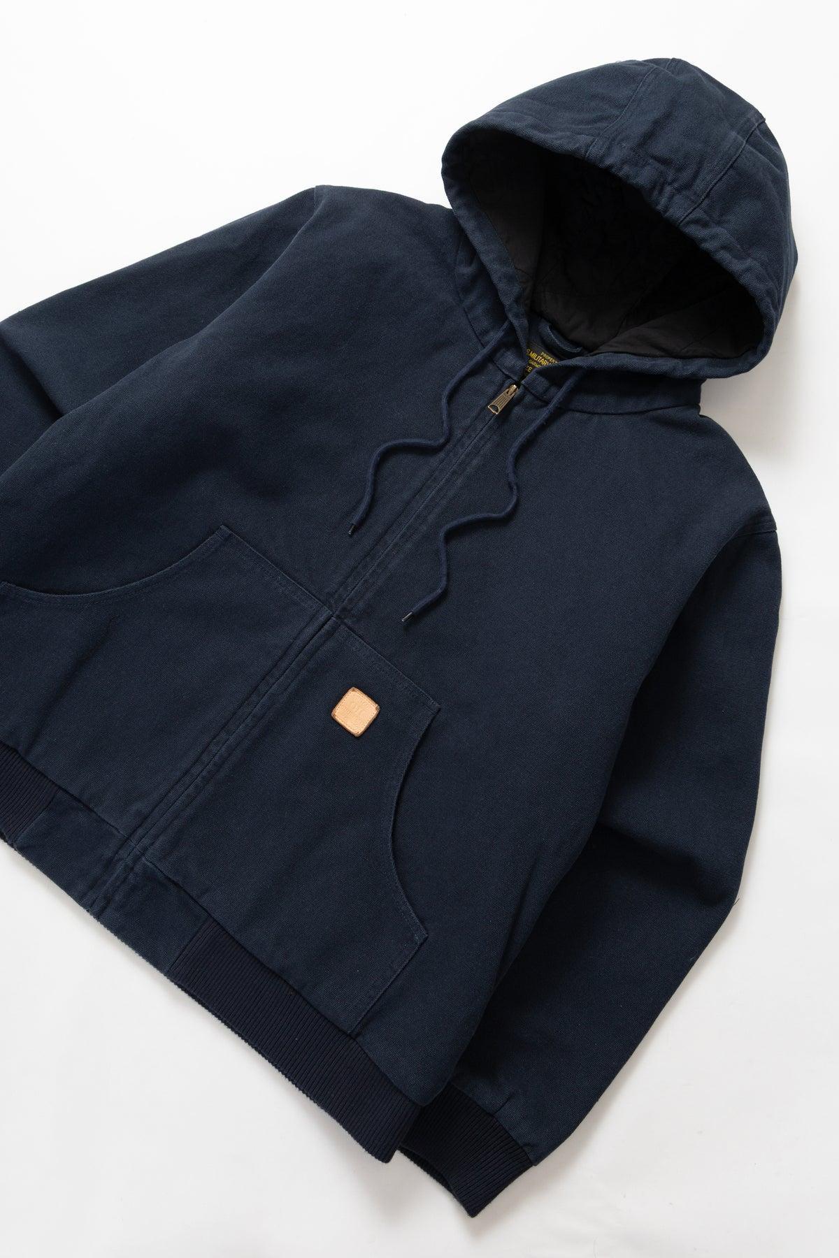 Okonkwo MFG - Canvas Hooded Jacket - Navy Product Image