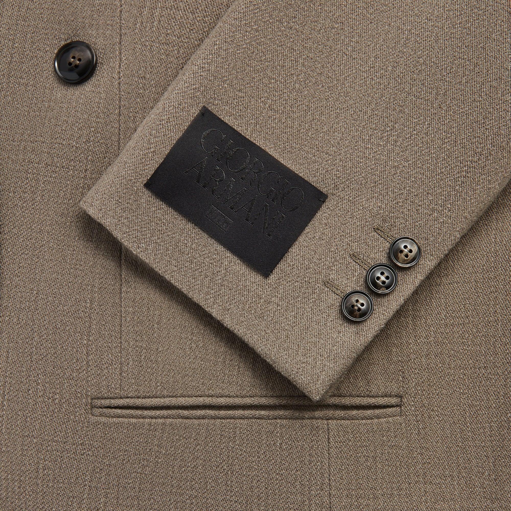 Kith & Giorgio Armani Virgin Wool Double Breasted Jacket - Silo Male Product Image