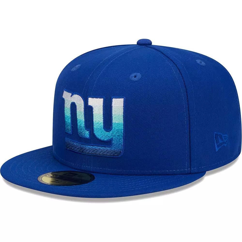 Men's New Era Royal New York Giants Gradient 59FIFTY Fitted Hat, Size: 7 5/8, Blue Product Image