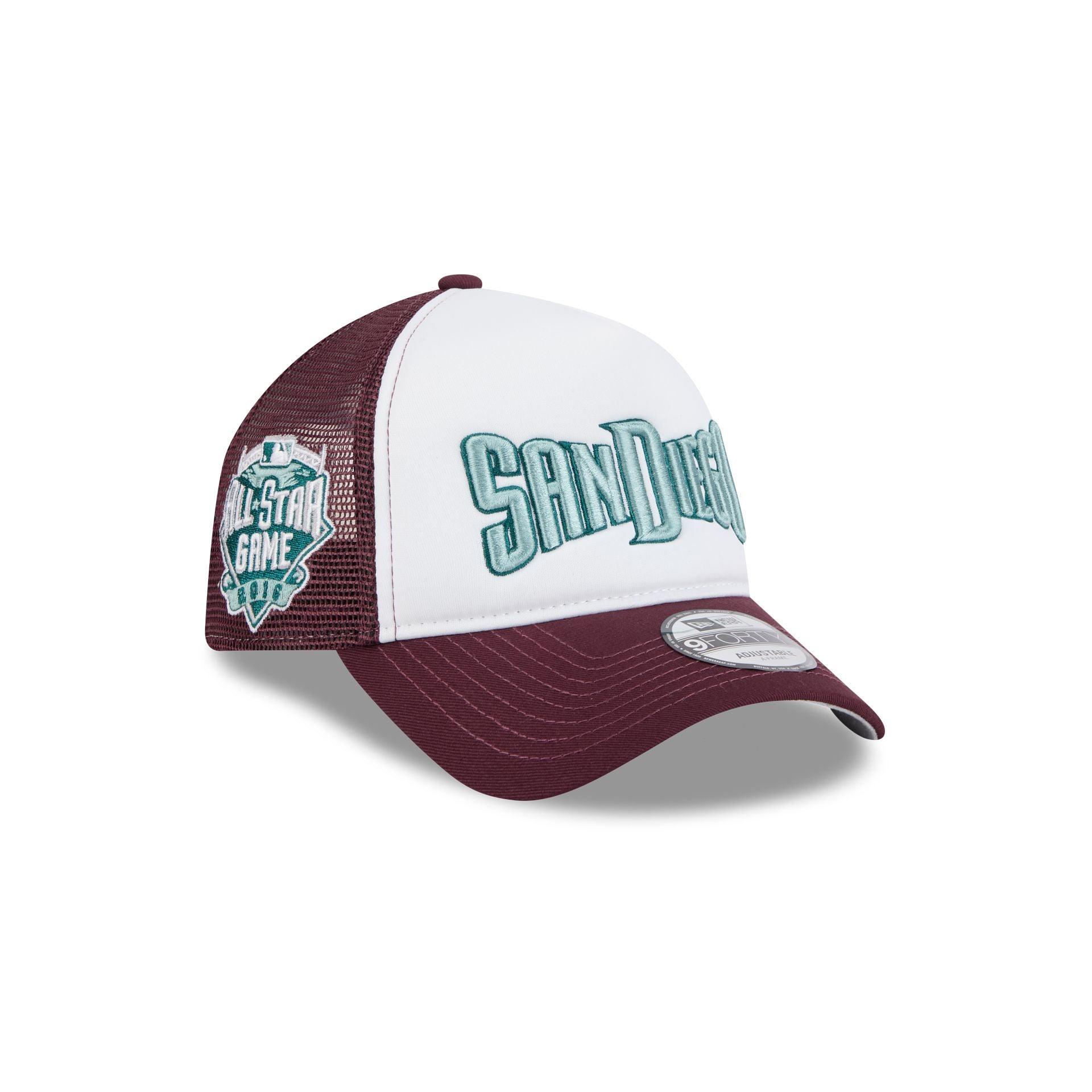 Baltimore Orioles State Flower 9FORTY A-Frame Trucker Hat Male Product Image
