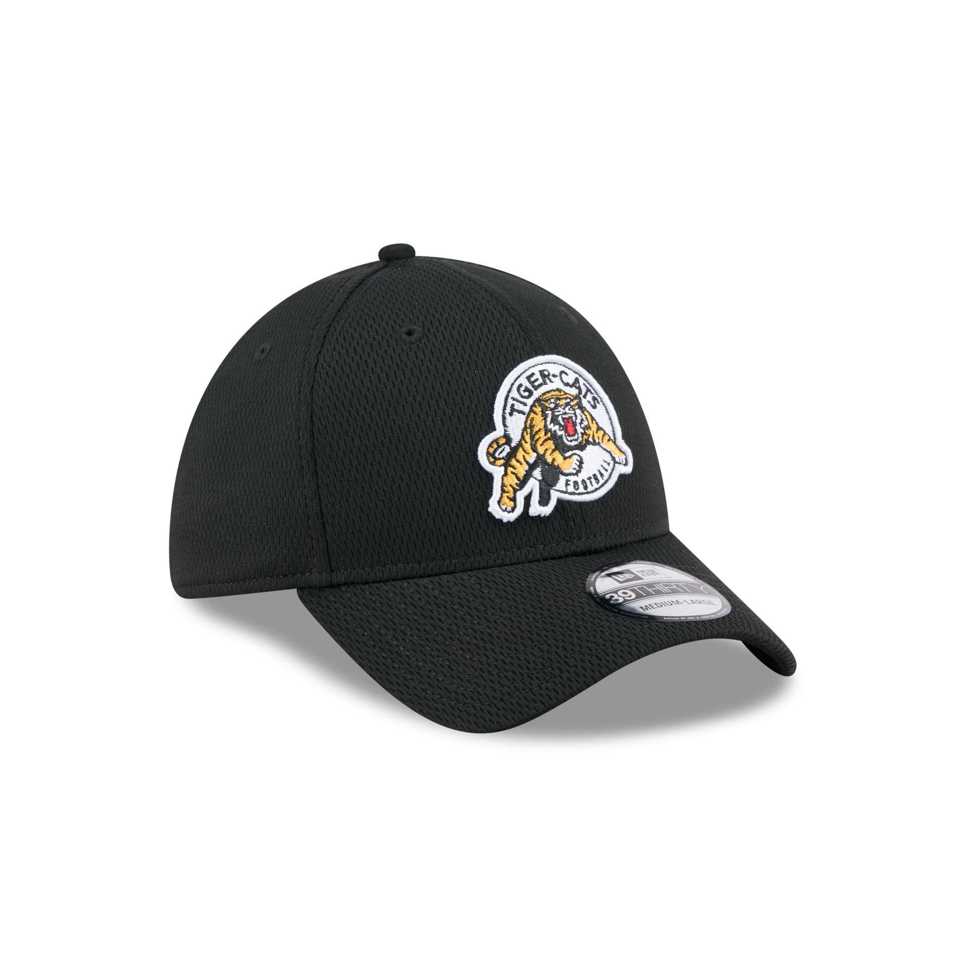 Hamilton Tiger-Cats Rear Wordmark 39THIRTY Stretch Fit Hat Male Product Image