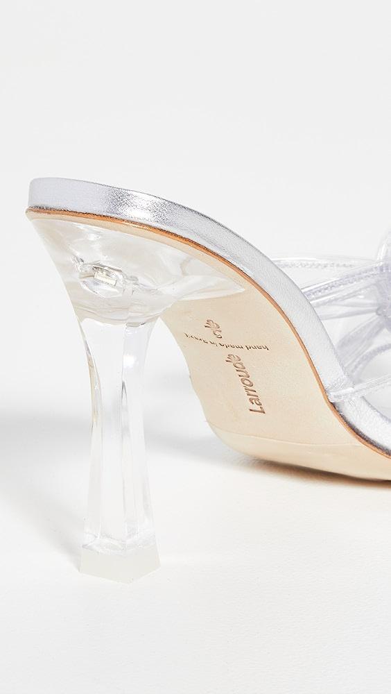 Larroudé The Mariah Vinyl Sandals | Shopbop Product Image