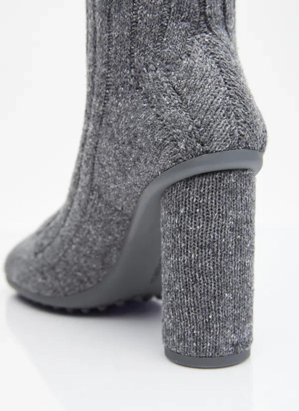 BOTTEGA VENETA Heeled Boots In Grey Product Image