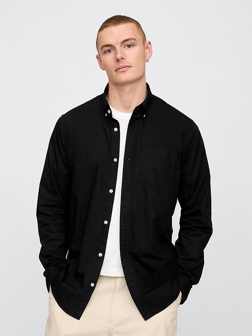 Organic Cotton Poplin Classic Shirt Product Image