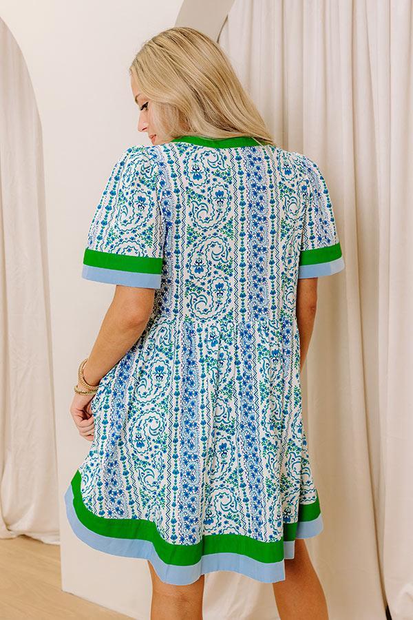 Cool Capri Floral Mini Dress Product Image