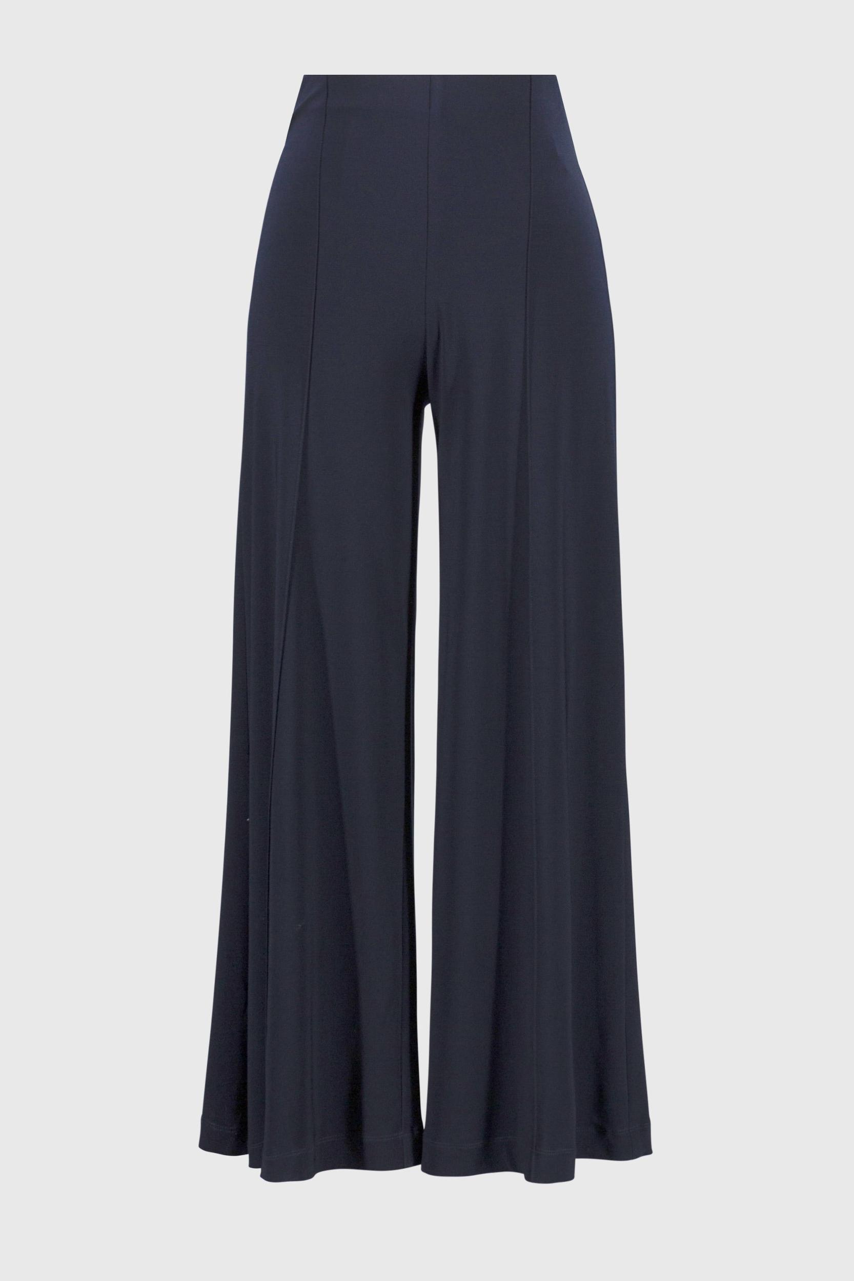 Silky Knit Pull-On Wide-Leg Pants Product Image