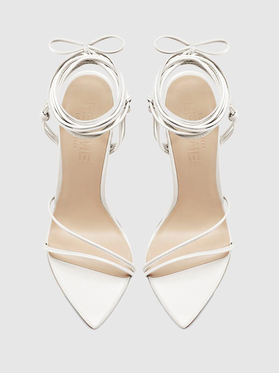 821 Kika Lace-Up - Cream Product Image