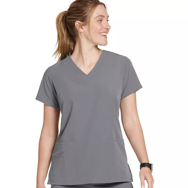Women's Jockey® Scrubs V-Neck Crossover Top 2206, Size: Small, Plumberry Product Image