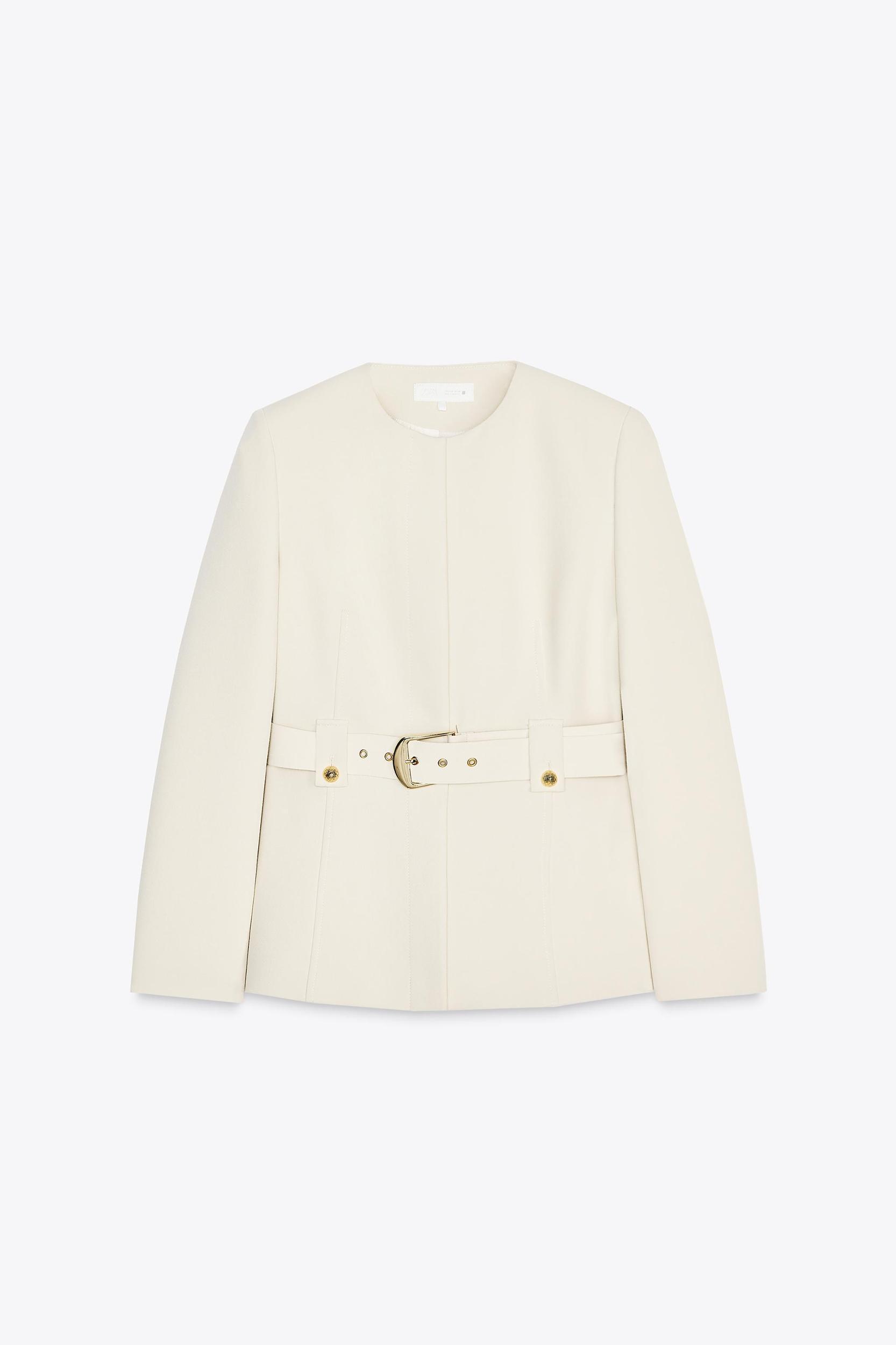 WIDE BELT BLAZER Product Image