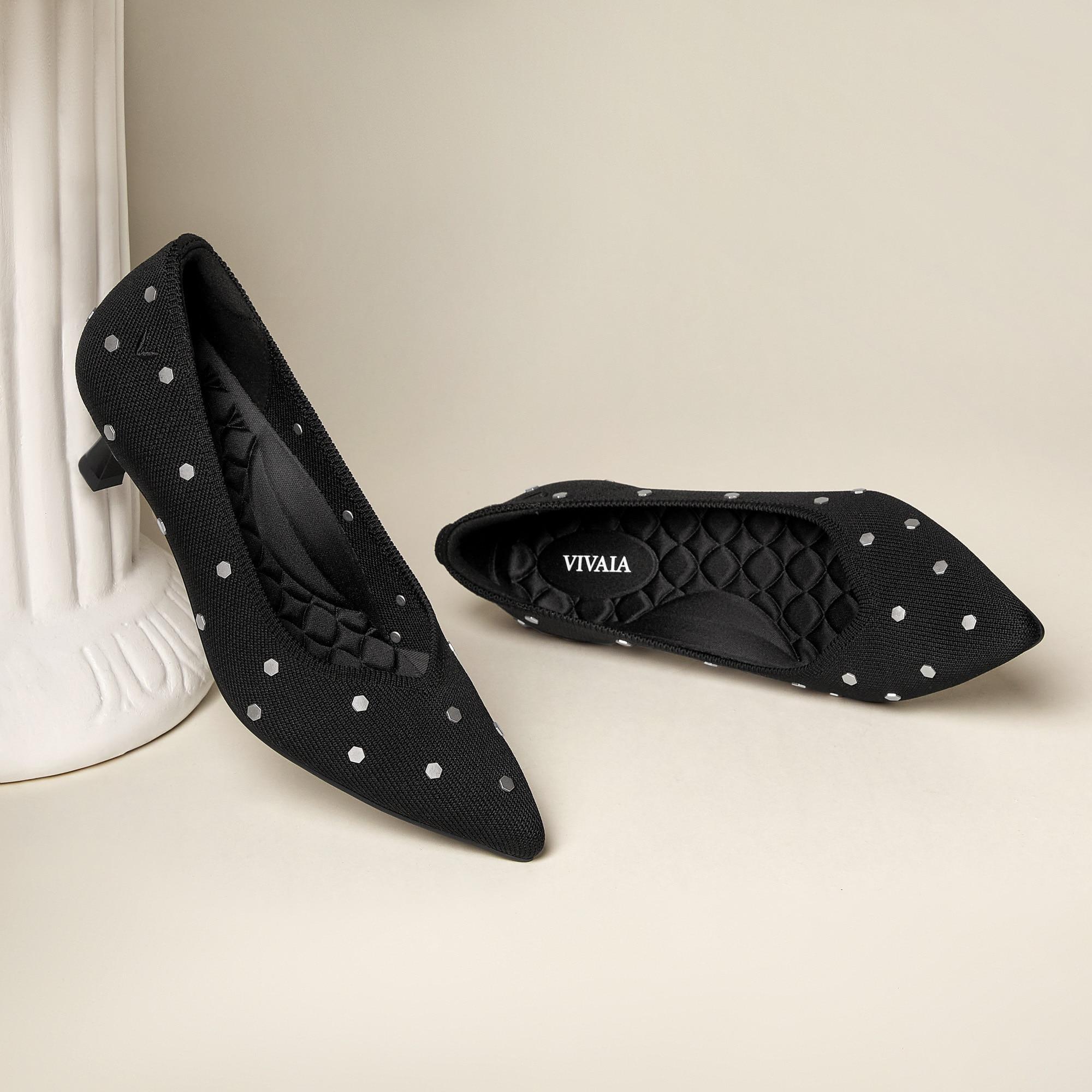 Pointed-Toe Kitten Heels (Scarlett) Product Image