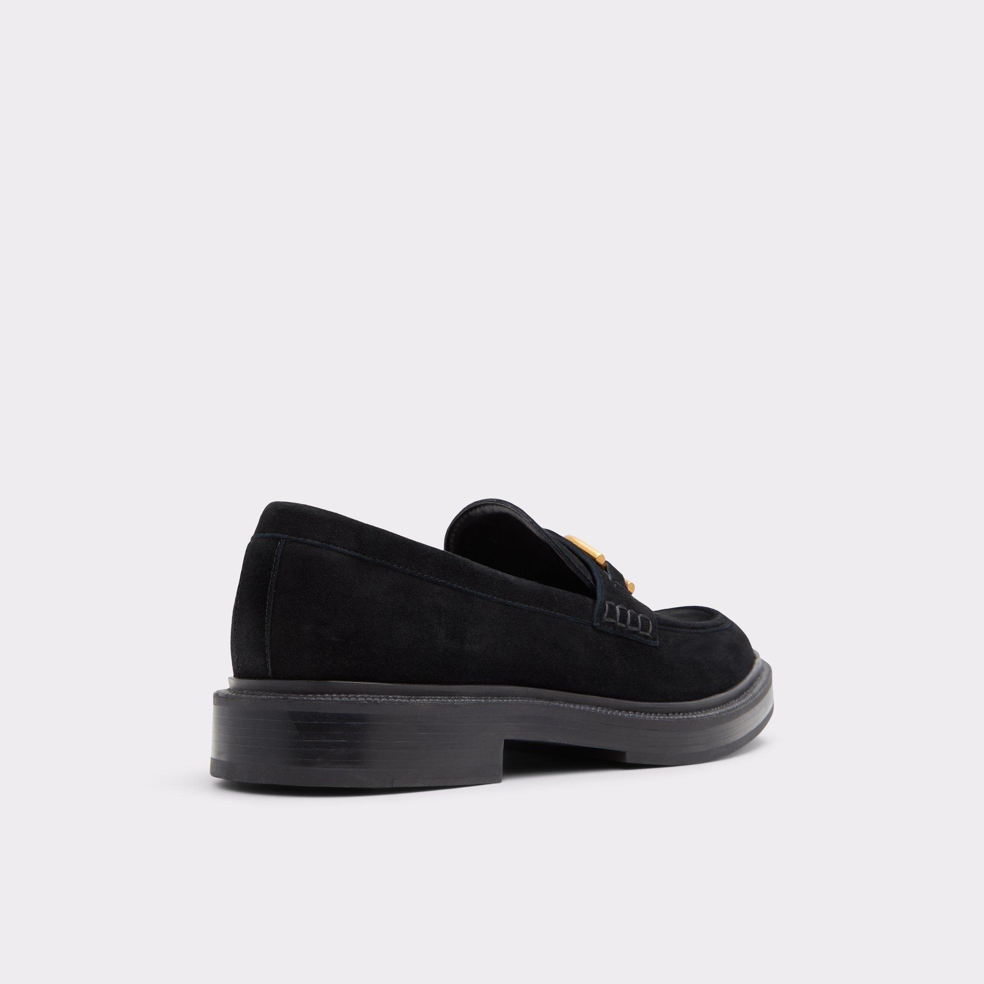 Norris Black Leather Suede Men's Dress Shoes | ALDO US Product Image