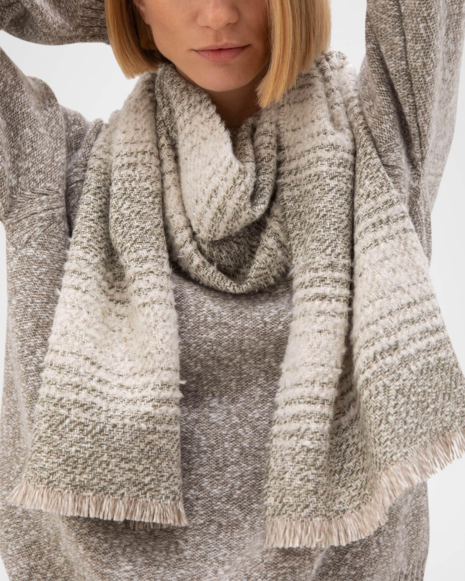Boucle Ombre Cashmere-Blend Scarf Product Image