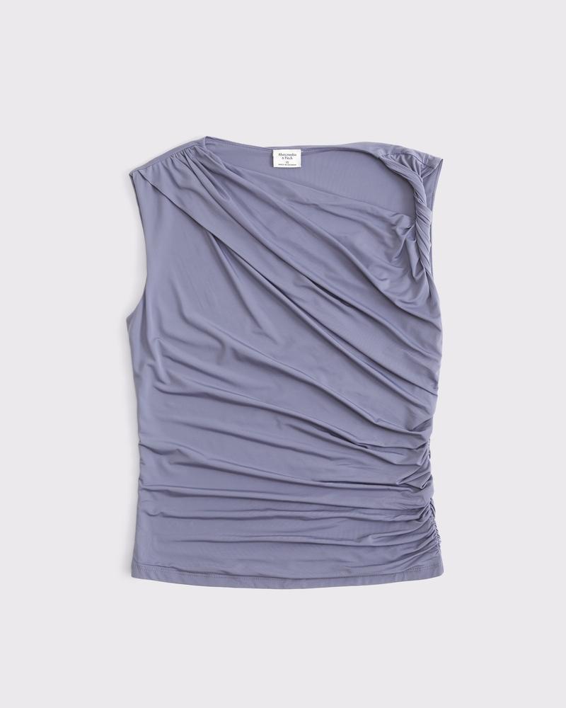 Draped Twist Top Product Image