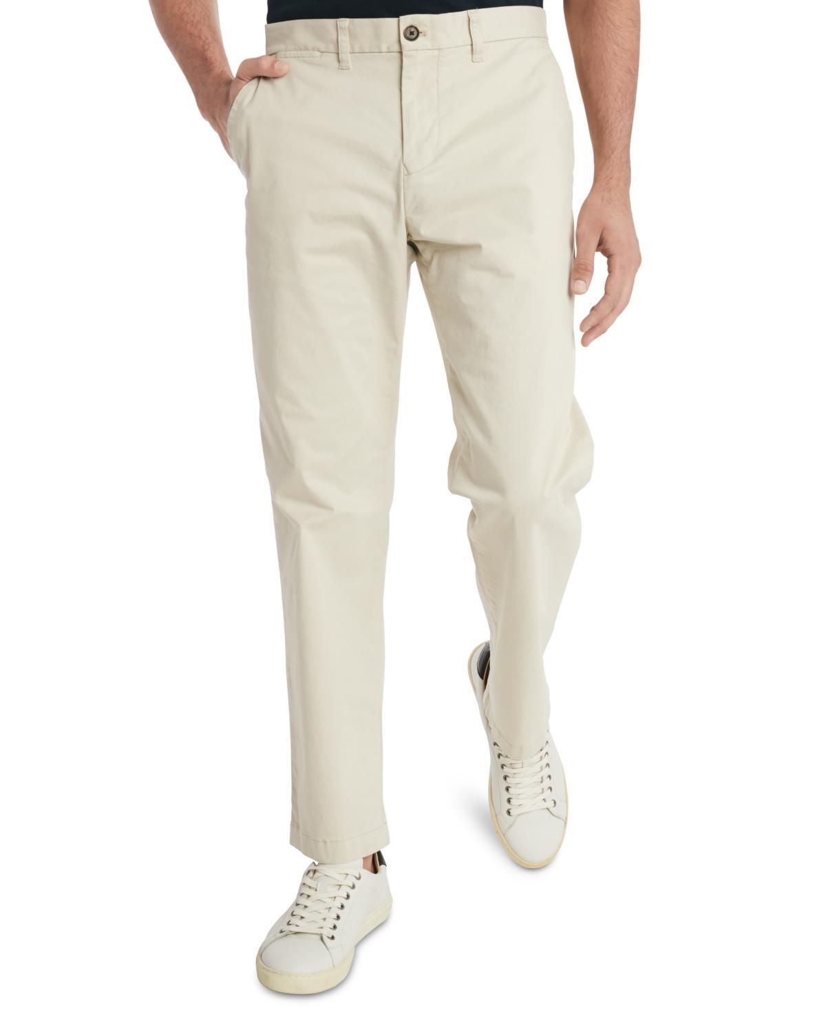 Men's Tommy Hilfiger Custom-Fit Chino Pants, Size: 38 X 32, Sand Green Product Image