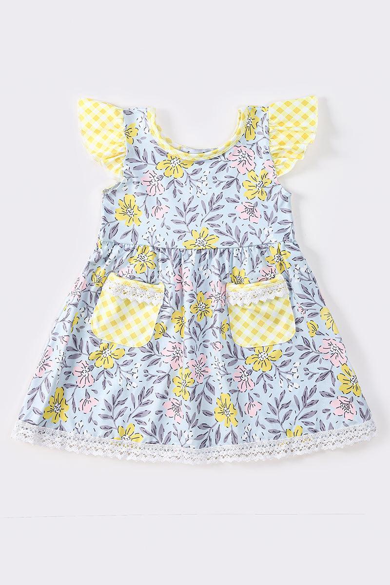 Purple mardi gras girl dress Girls Product Image