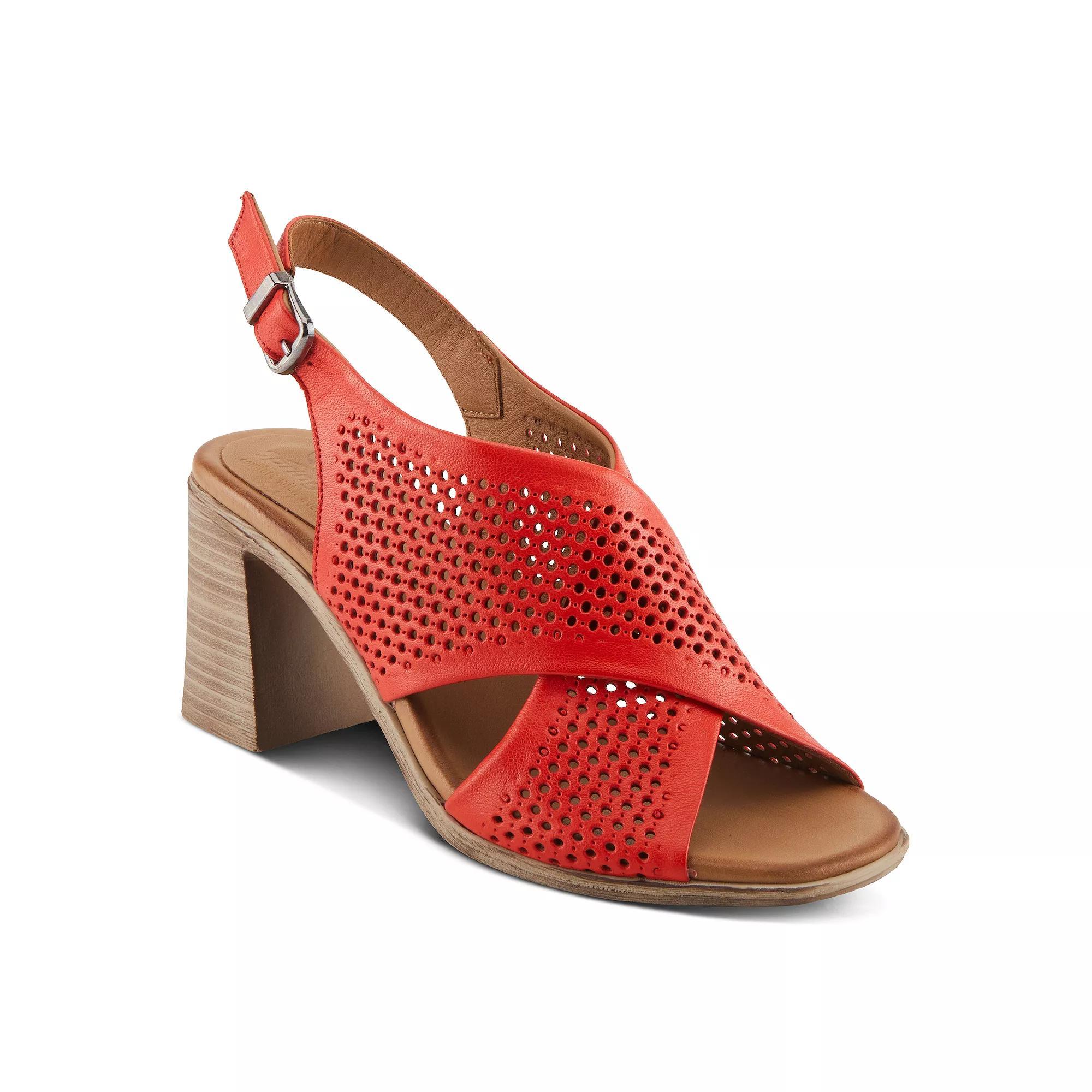 Spring Step Luanca Women's Slingback Sandals, Size: 40, Red Product Image