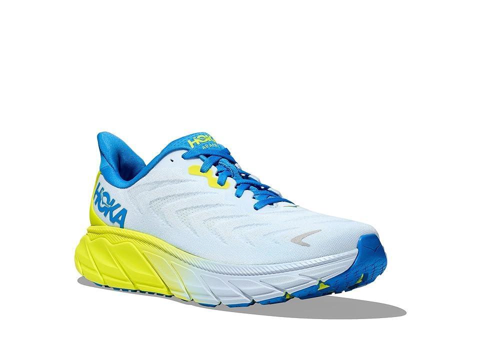 Hoka Arahi 6 (Ice Water/Evening Primrose) Men's Shoes Product Image