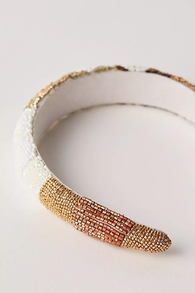 Last Summer Beaded Hard Headband Product Image