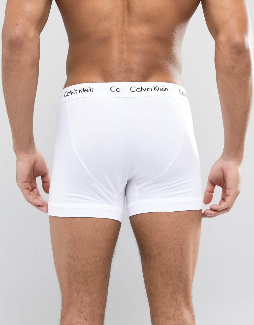 Calvin Klein Cotton Stretch 3-pack trunks Product Image