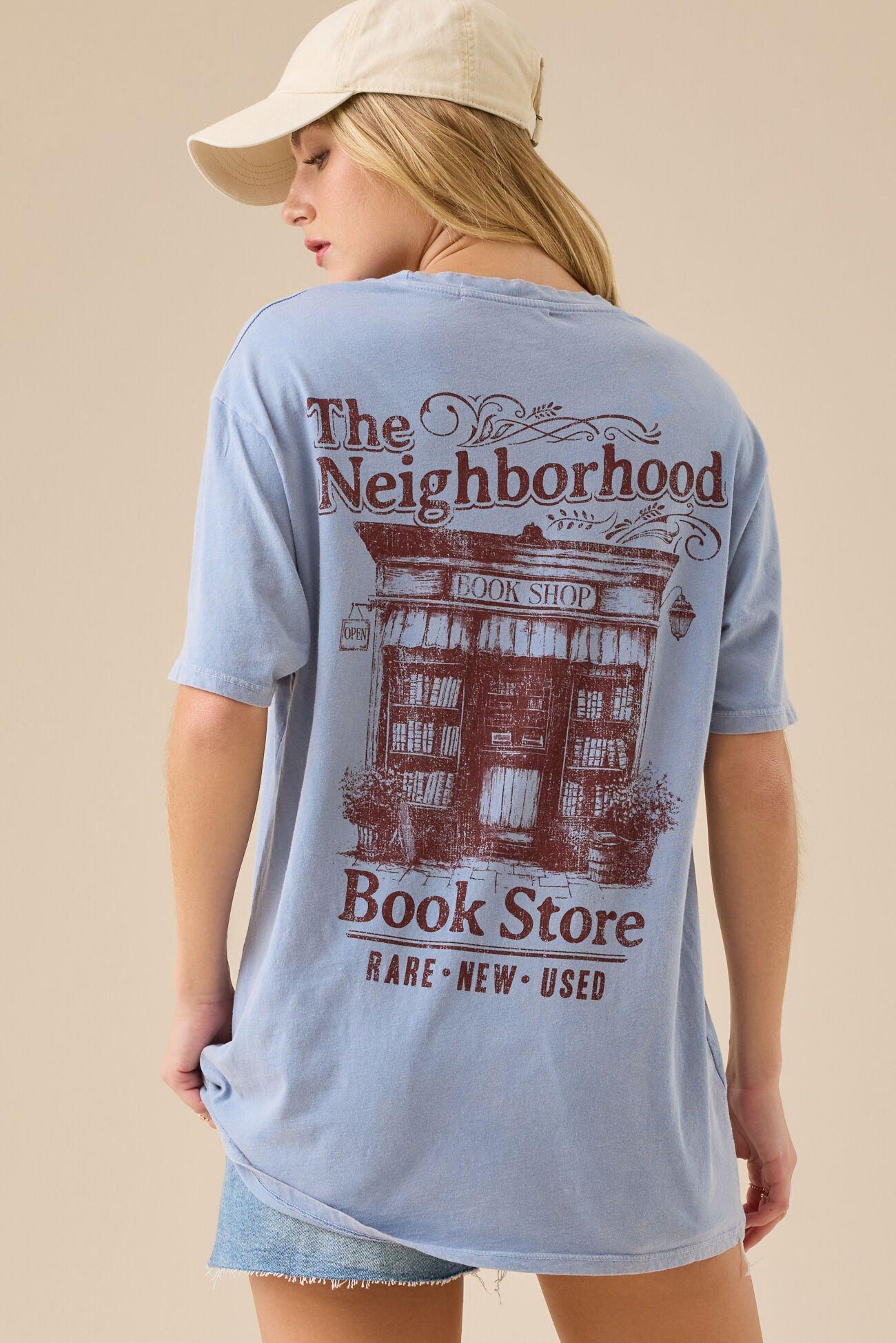 Neighborhood Book Store Oversized Tee Product Image